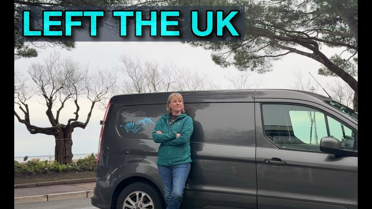 Ep.1. Crossing to France alone in my Off-Grid Micro Camper | First Stop Normandy