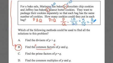 GOHMATH: #29 ~ Common Factors ~ CSET Math ~ By Chris Abraham ~ GOHmath.com