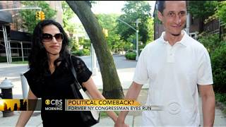 Disgraced NY Congressman Weiner eyes run