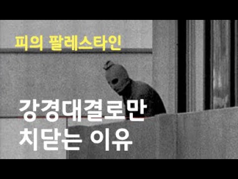   팔레스타인 갈등의 역사 2부 온건론이 통하지 않는 이유