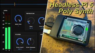 PiSynth Demo: 8-Voice Physical Modeling Synthesizer (Raspberry Pi 5)