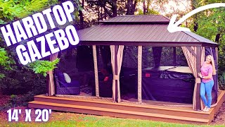 Outdoor Hardtop Gazebo Review And Build