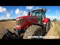 2017 Massey Ferguson 7720 Dyna-6 6.6 Litre 6-Cyl Diesel Tractor (185 HP) with Kverneland Plough