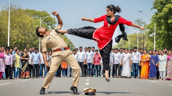 जब इंस्पेक्टर ने SP मैडम की आम लड़की समझकर थप्पड़ मारा , फिर मैडम ने जो  किया .... - YouTube