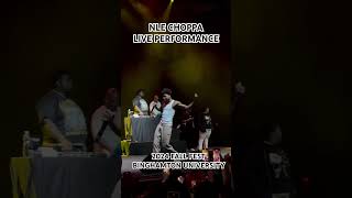 @NLECHOPPA “ITS GETTING HOT” LIVE PERFORMANCE #nlechoppa #concert #hiphop #nelly #college