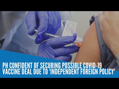 PH confident of securing possible COVID-19 vaccine deal due to ‘independent foreign policy'