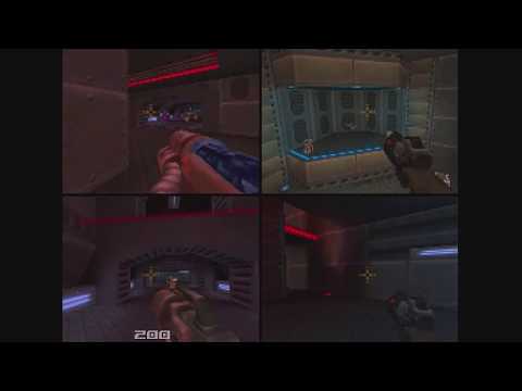 Quake II (N64) - 4 Player Deathmatch