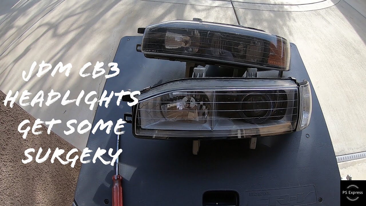 Accord CB7 | JDM headlight progress! - YouTube