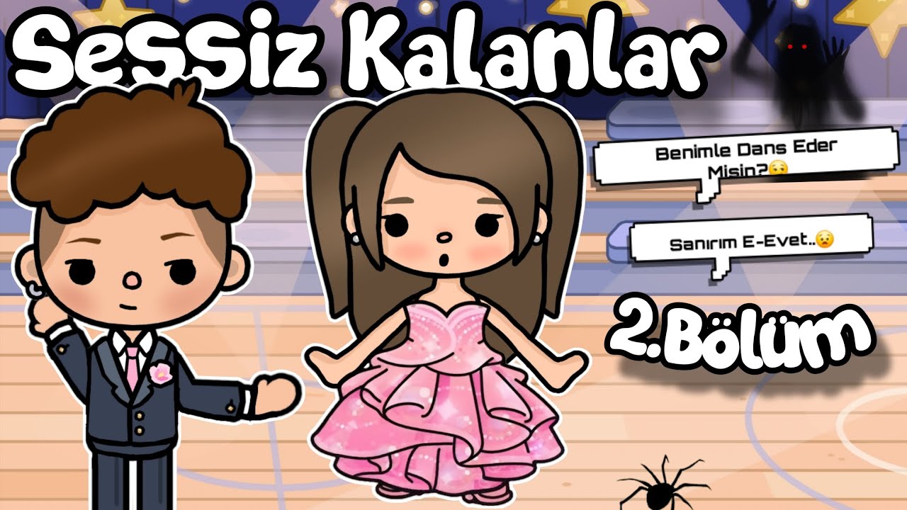 Sessiz Kalanlar 2.Bölüm. Tanışma Balosu!!💝🪩 / Toca Boca World Türkçe / Justin Toca