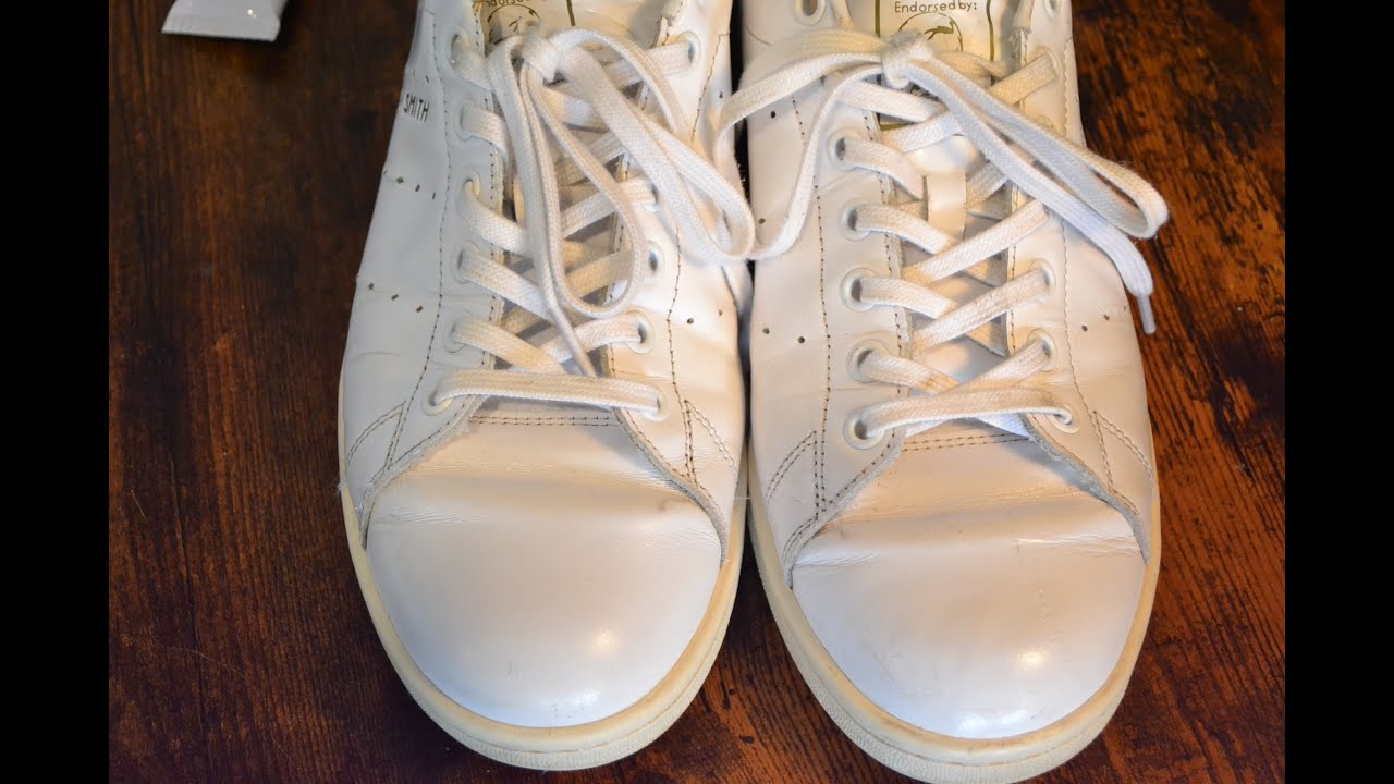 adidas stan smith 傷リペイント補修【ORE TO sneakers】 - YouTube