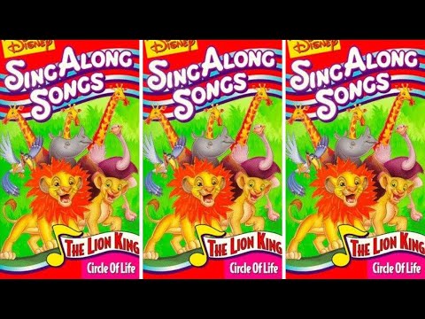 Disney Sing Along Songs: Circle of Life (1994)