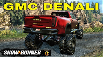 Snowrunner New Mod GMC Sierra Denali Coming Console Mods and PC