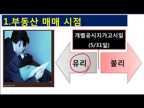 5/31일 개별공시지가 고시일와 절세법2 [유료상담 060-500-2202 ]