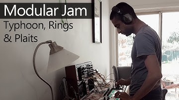 Nonagon - eurorack modular synth jam | mutable instruments plaits & rings + typhoon + volca beats
