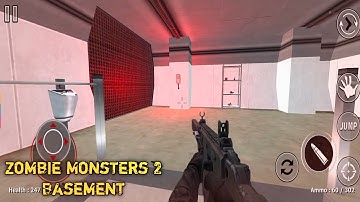 Zombie Monsters 2 Basement Secrets Revealed! _ Android Gameplay #3