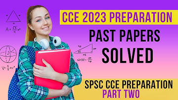 SPSC CCE 2023 preparation| Combined Competitive Examination Screening Test preparation|Solved MCQ
