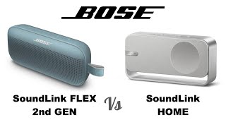 Bose SoundLink Flex 2 vs SoundLink Home Portable Speaker | Compare | Specifications | Features