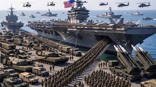 Hormuz Ultimatum! USS Gerald R. Ford Leads F-18 & F-35 Force to the Strait of Hormuz