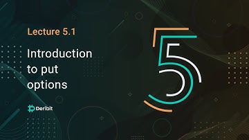 5.1 Introduction to crypto put options - Deribit Options Course Basics