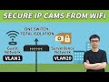 Isolate IP Cameras from Wi-Fi on One Switch | VLANs Setup for Small Business Network Security