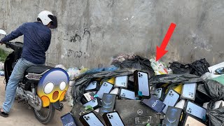 Lucky Time😍😍 I Found A lots of Phone From Rubbish || Restoring Abandoned Phone