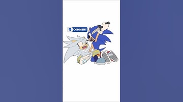 Sliver x Sonic the Hedgehog (The sonic Tapes Animation) #shorts