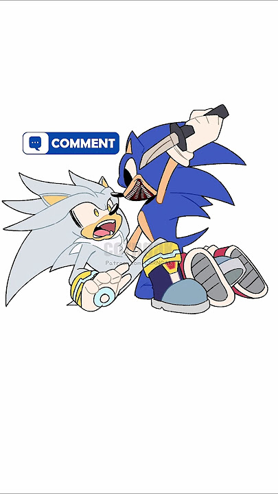 Sliver x Sonic the Hedgehog (The sonic Tapes Animation) #shorts