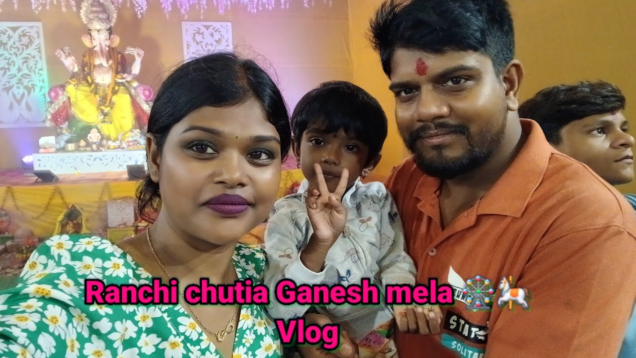 Ranchi chutia Ganesh mela 🎡🎠 l Vlog l preety khalkho - YouTube