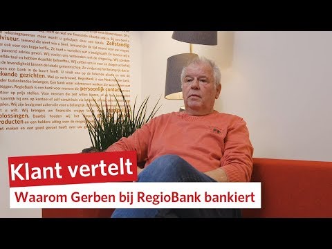 Gerben vertelt: daarom bankier ik bij RegioBank