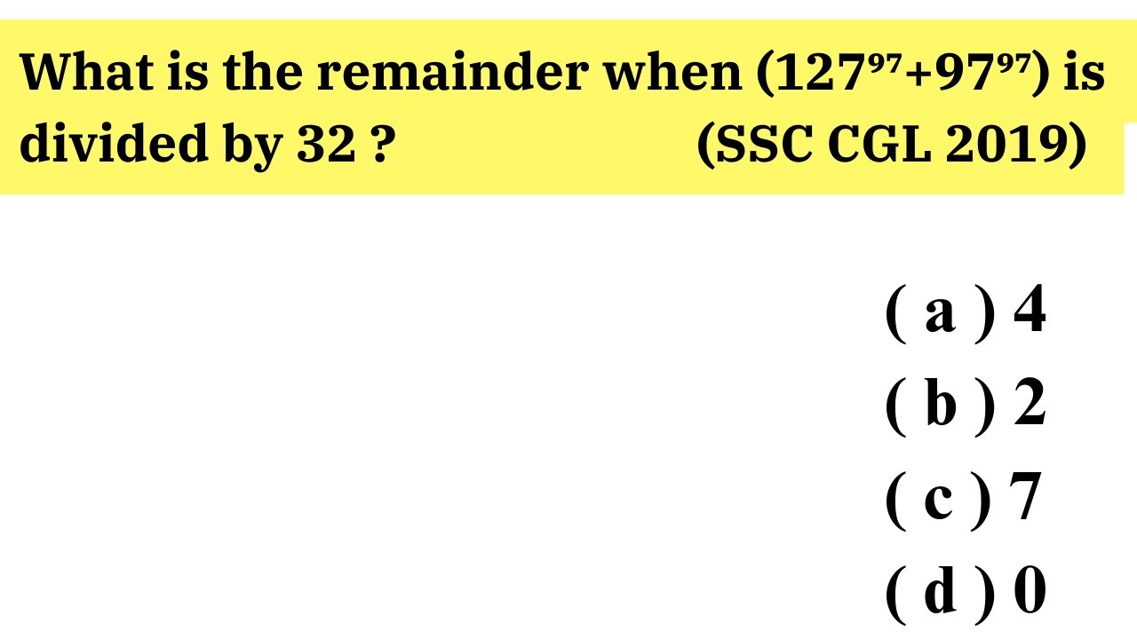 What Is The Remainder When 127 97 Is Divided By 32 Short what-is-the-remainder-when-127-97-is-divided-by-32-short