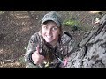 Teenage girl first bow kill!