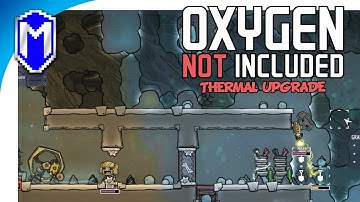 The New Ice Biome, Managing Heat - Oxygen Not Included Thermal Upgrade Preview Gameplay Part 1
