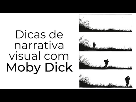 Dicas de narrativa visual de quadrinhos com Moby Dick