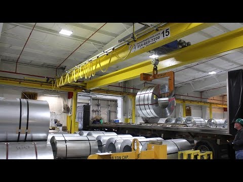 15-Ton Double Girder Overhead Crane for Steel