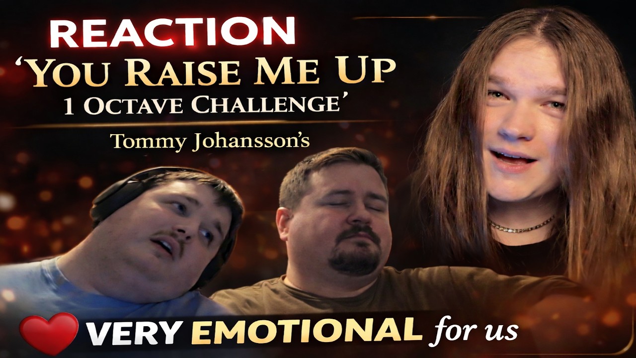 We Got Emotional… Tommy Johansson “You Raise Me Up” 1 Octave Challenge  Honest Reaction