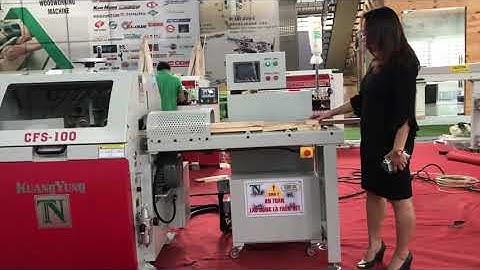 ✅ MÁY CẮT PHÔI TỰ ĐỘNG CFS 100 KUANG YUNG ✅ MÁY CHẾ BIẾN GỖ THƯỢNG NGUYÊN
