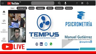 Ventilación de Minas - Psicrometría: Humedad Relativa, Temperatura