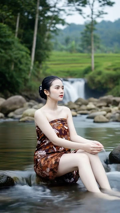 Gadis bening #beauty #music #video #kacapi #ai #shorts