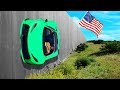 RIDE THE TRUMP U.S.A WALL! (GTA 5 Funny Moments)