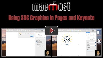 Using SVG Graphics In Pages and Keynote (MacMost #1850)