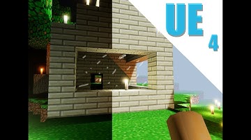 Minecraft on Unreal engine 4