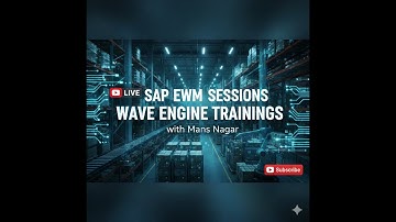SAP EWM Wave Engine Live Session Business Process with MANS NAGAR | #yt #sapewm #ewminbound #waves
