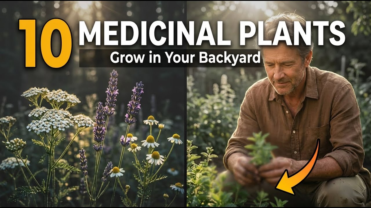 10 Medicinal Plants to Grow at Home (Beginner's Guide)