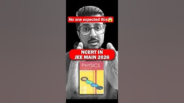 😱NCERT in JEE Main 2026 #eduniti #viral #physics #99percentile