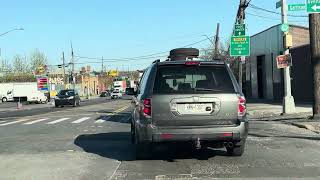 Driving from 138street to Hunch point market in the Bronx