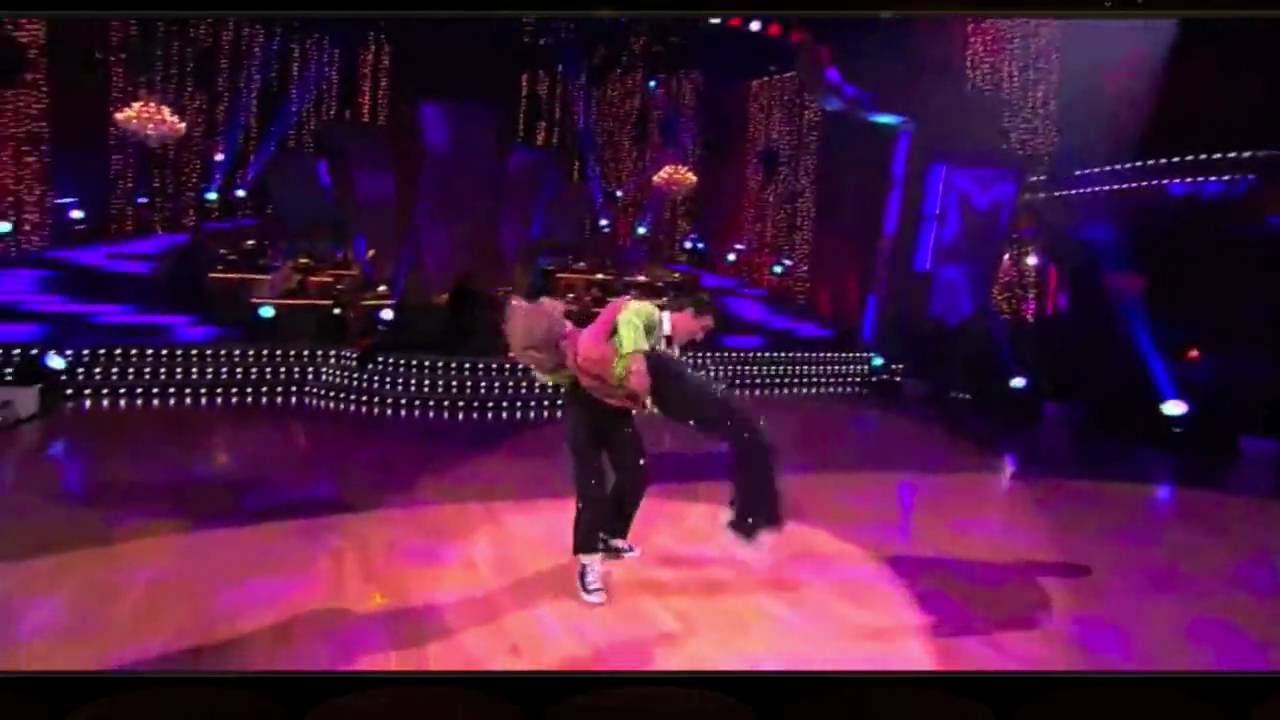 Shawn Johnson & Mark Ballas Free Style YouTube