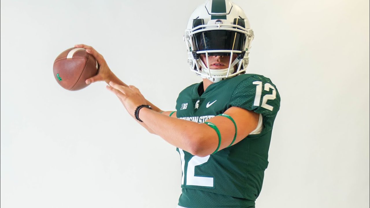 Katin Houser Michigan State QB Player Breakdown Pros and Cons