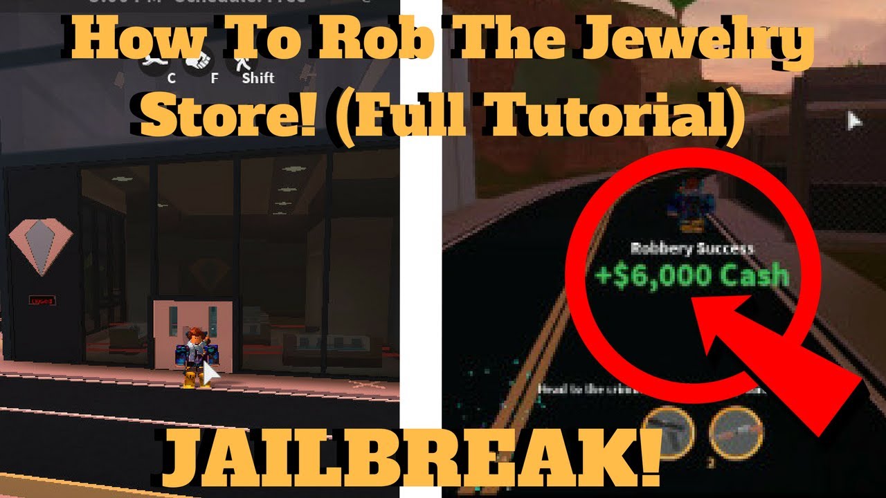 Jailbreak How To Rob The Jewelry Store Full Tutorial Roblox