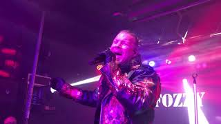 @FozzyRockcom  performing  PAINLESS  at the Machine Shop in Flint, Michigan on 9/18/2021 - @ChrisJerichoFozzy