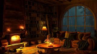 Smooth Jazz Music 🌧️ Rainy Night in Cozy Reading Nook Ambience - Relaxing Gentle Rain & Fire Sounds by Cozy Reading Nook Ambience 505 views 1 month ago 11 hours, 54 minutes